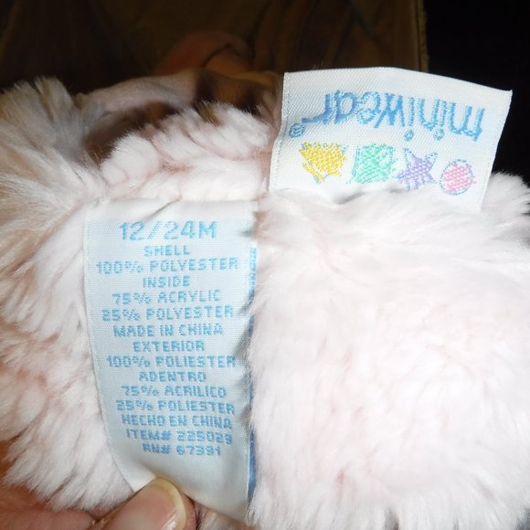 Mini Wear Trapper Hat (ear flap), Light Pink, Size 12-24 mo - Picture 6 of 6